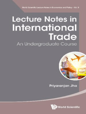 cover image of Lecture Notes In International Trade